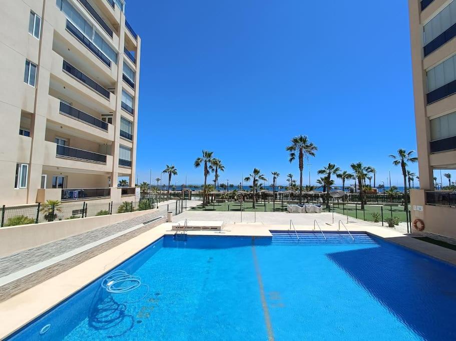 Mar Y Sal 11 Suites, Gran Terraza Con Vistas Al Mar, 2 Hab Y Piscina Roquetas de Mar Exteriör bild